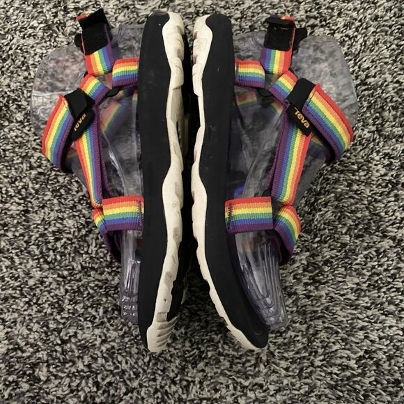 Teva 1019390C Hurricane XLT 2 Youth Sport Sandals Rainbow Black US 3 UK 2 - Picture 1 of 5